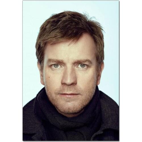 Ewan McGregor Actor Style Posters Wall Art Decor Picture Modern Home Room Decoration High Quality Canvas Painting 27x40cm