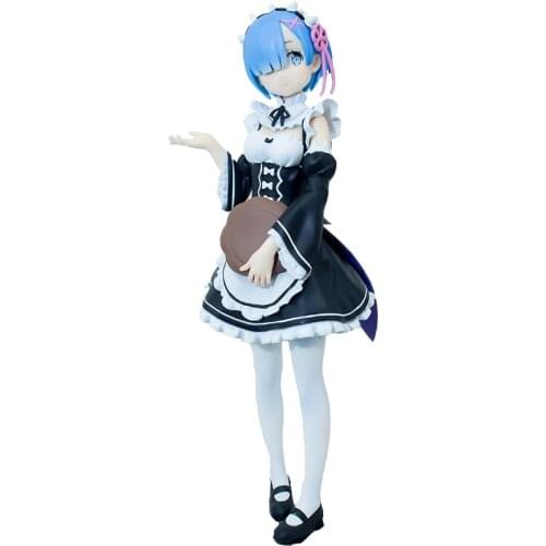 Re:Zero kara Hajimeru Isekai Seikatsu Ram & Maid Rem Prize PVC Action Figure Figurines Toy T30