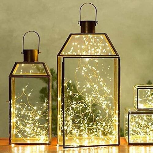Warm white LED String lights lighting For Christmas new year birthday Wedding Festival Party bottle room baby shower Decoration