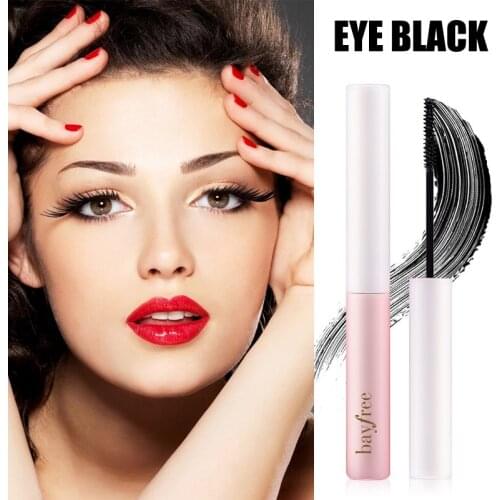 Slim Curling Mascara Waterproof Sweatproof Slender brush head not Easy to Take off Long and Plump Eyelash Eye Makeup SK88