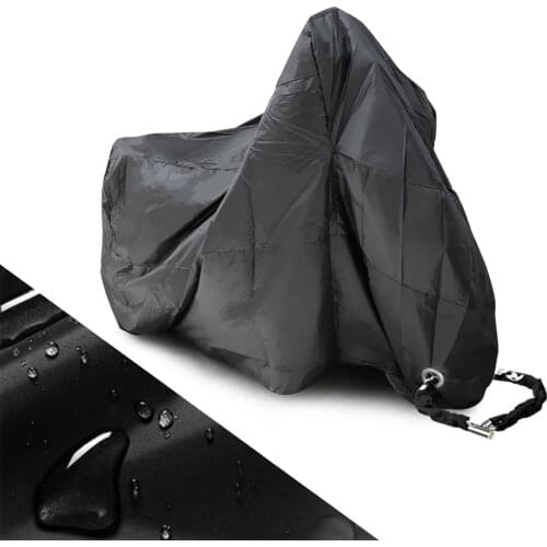 Universal Motorcycle Rain Covers M L XL 2XL 3XL 4XL Outdoor Motorcycle Rain Coat Waterproof Dustproof UV Protective Covering