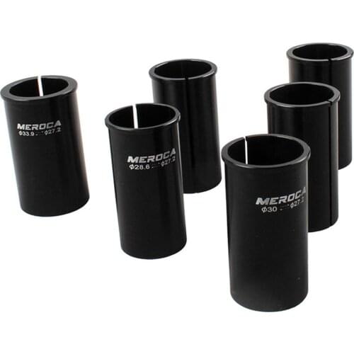 Bicycle Post Tube Sleeve MTB Bike Post Adapter Alloy SeatPost Tube Sleeve Mountain Bicycle Cycling Parts 27.2 To 28.6-33.9mm