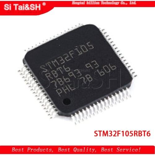 1pcs/lot STM32F105RBT6 STM32F105RB STM32F105 LQFP64