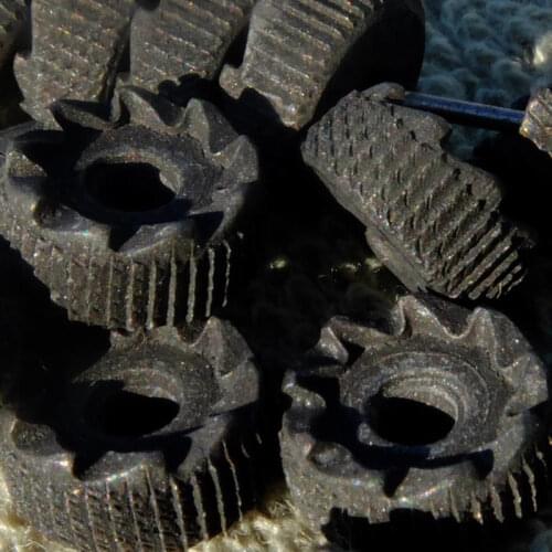 3pcs/Lot 9mm*2.5mm*4mm 5 Claw Flint Steel Wheel Replacement For Vintage Automatic Kerosene Press Lighter Repair Inner Part