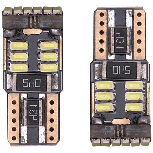 500pcs Super Bright 12V T10 Canbus 3014 18 SMD Led no error W5W Led Bulbs Car Wedge Marker Lights Auto Car door Light