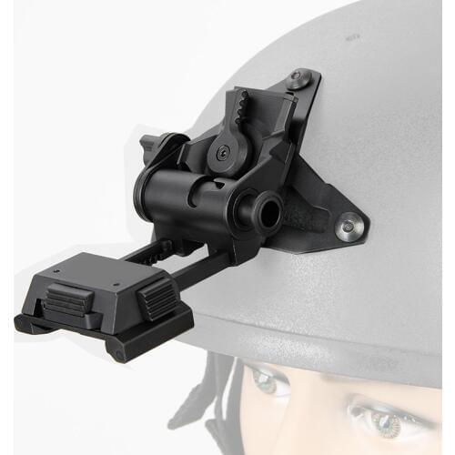 PPT New Arrival Aluminum Helmet Adapter NVG Mount System Helmet Bracket with Permanent VAS Shroud For Night Vision gs24-0189