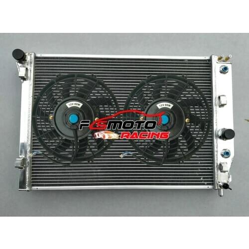 Aluminum Radiator For Chevrolet Chevy Corvette C5 Z06 350 5.7L V8 1997-2004 AT/MT & OR With Fan