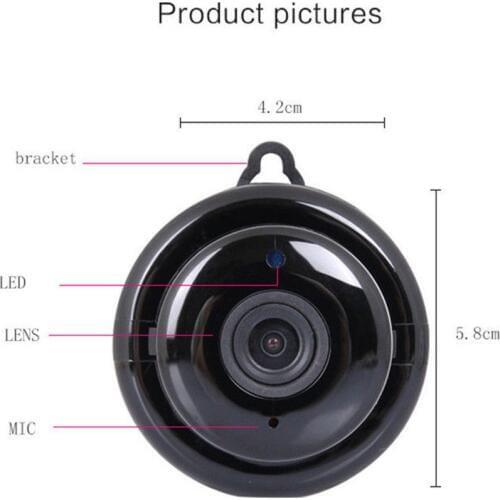 Hook 720P Wireless Mini Camera 2.4G Wifi Camera Support Mobile View Motion Detector And Alarm Camera Wifi Up to 64G App