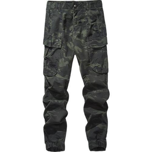 Mens Casual Military Army Cargo Camouflage Pants Combat Work Pants Outdoor Camping Hunting Hiking Pant Climbing Men Trousers