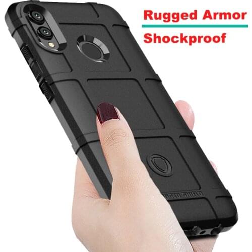For Huawei P Smart 2019 Case Rugged Armor Shockproof Cover For Huawei P Smart 2019 /Honor 10 lite Soft Silicon Button Protection