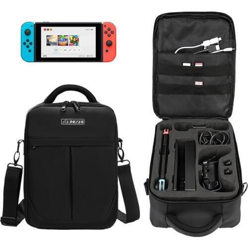Carry Case for Switch, Protective Hard But Lightweight Travel Carrying Case for 12 Game Cartridge, Joy-Con other Accessories