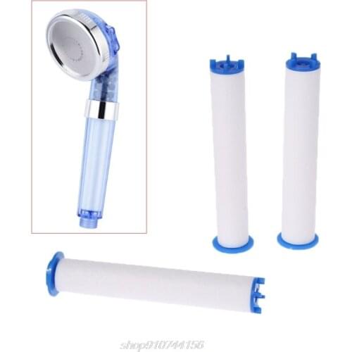 3 Pcs High Pressure Anion Hand Held Water Shower Filters Bathroom Bathing J03 21 Dropship