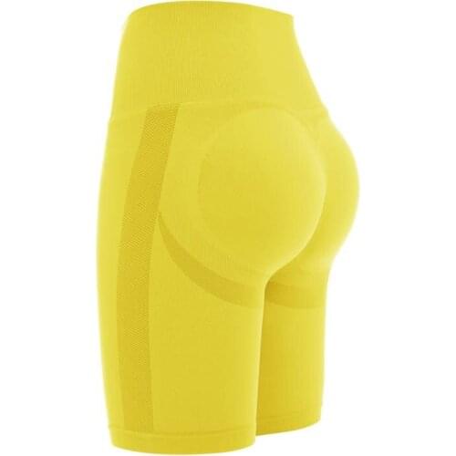 Short Women Leggings Seamless High Waist Leggings Push Up Fitness Bodybuilding Summer Breathable Gym Clothing