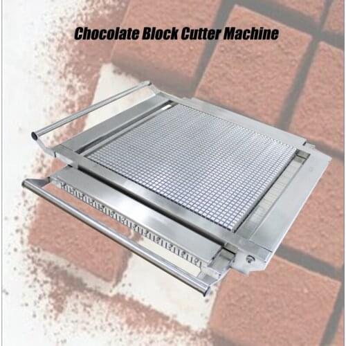 Chocolate Cutting Machine Fudge candy square cutter machine cut Truffle block tool chocolate dicing machine Soft candy slicer