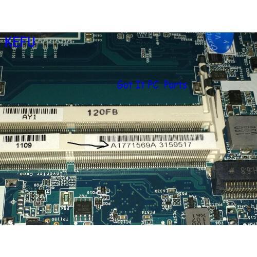 KEFU A1771569A MBX-224 M960 FREE SHIPPING NEW LAPTOP MOTHERBORD For Sony VPCEB Notebook pc MAIN BOARD COMAPRE BEFORE ORDER