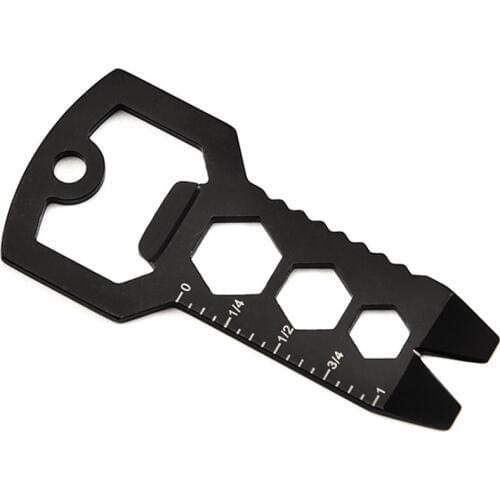 Multifunctional EDC Tool Card Bottle Opener Pocket Tools Key wrench
