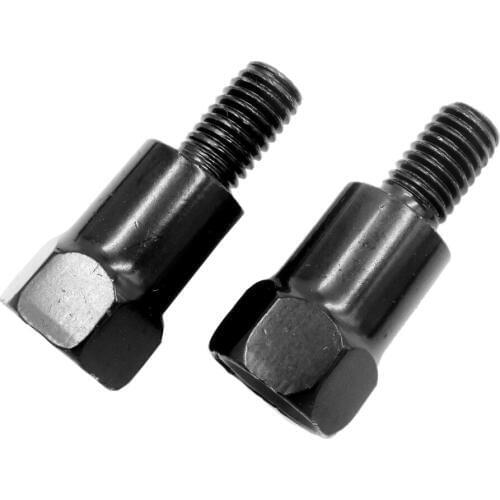 Motorcycle Rearview Mirrors Adapters M10 10MM M8 8MM Right Left Hand Thread Clockwise Anti-clock Conversion Bolt Screws