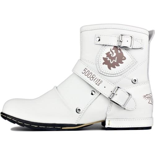 2021 OTTO ZONE New England Western Boots Genuine Leather Mens Motorcycle Boots Ankle Boots Mens Casual Boots 5008-1-AB