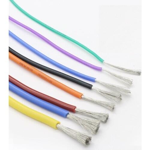 17AWG Soft Silicone Wires RC Cables High Temperature Tinned copper-3/5/10 Meters