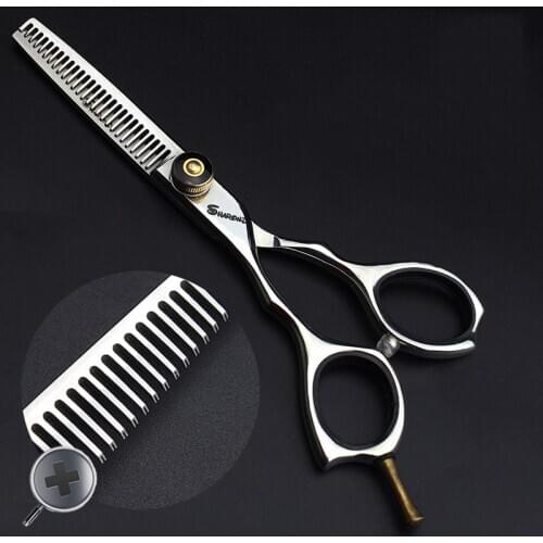 Left-handed Scissors Set Hairdressing Scissors for Hair Stylist Free Customized Logo Wear-resistant, Non-slip Sharp