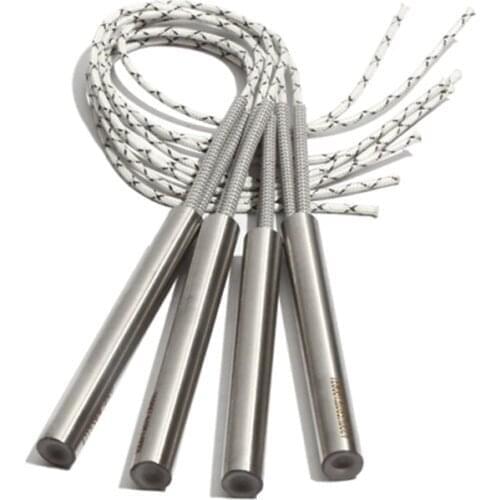 2PCS 15mm 80~95mm 110/220/380V Cartridge Heater 316 Stainless Steel Cylindrical Electric Heating Tube 480/500/520/550/580W