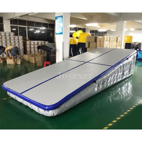 Incline Gymnastics Tumbling Ramp Inflatable Wedge Tumble Track For Training