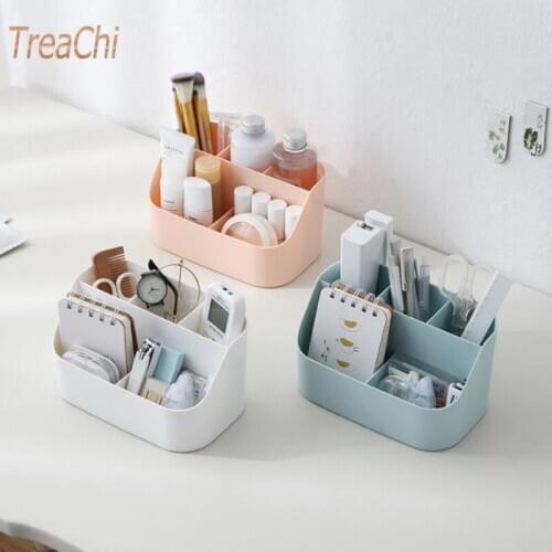 Desktop Storage Box Cosmetics 5 Storage Boxes Home Multi-functional Jewelry Box Makeup Storage Plastic Organizer
