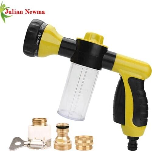 Dropshipping Pressure Washer Water Gun Hidrolavadora Garden Hose Spray Gun Foam Watering Irrigation Plant Nozzle Car WashingTool