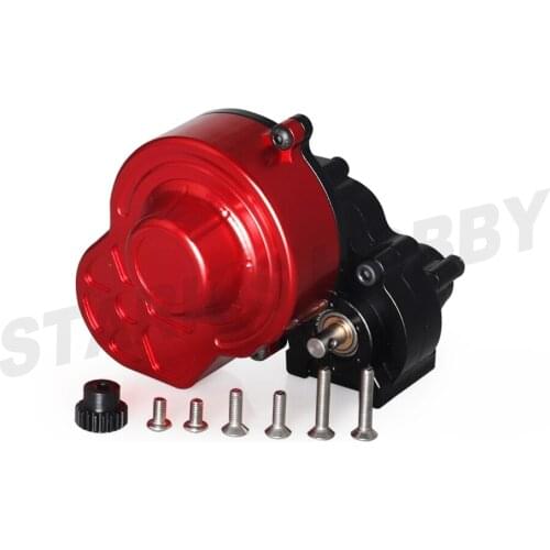 RC Metal Reverse Transmission Gearbox for 1/10 RC Crawler Car Axial SCX10 90027 SCX10 II 90046 WRAITH Upgrade Parts