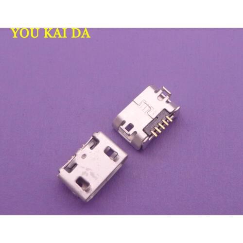 20pcs Micro usb connector Jack charging port Female Socket Port for Huawei G710 G610 G750 G730 G700 P6 3C 3X C8815 C8816