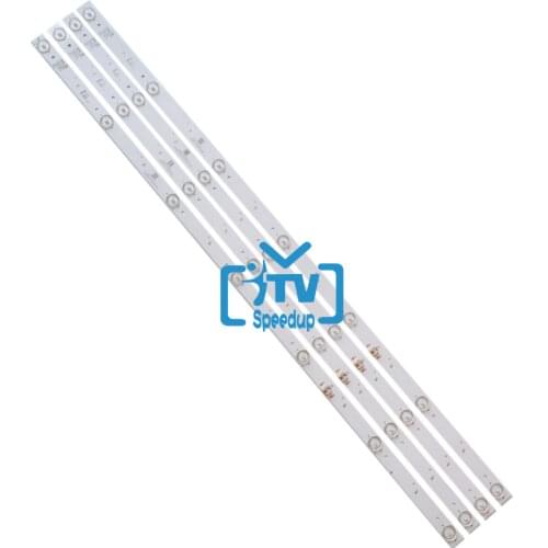 4 PCS/set LED backlight strip for Konka LED43K7200 LED43G30CE KDL43JT662A LED43S1 Toshiba AOC L43s3900fs L43s3900