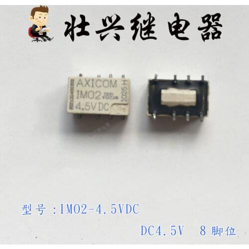 TE AXIOM Relay IMO2-4.5VDC 8PIN Relay 4.5VDC