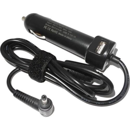 20V 3.25A 65W DC Car Charger Laptop Power Adapter for Lenovo ideapad 100 100S 110 330 330S 510 710S 310 310S Yoga 510 510-15ISK