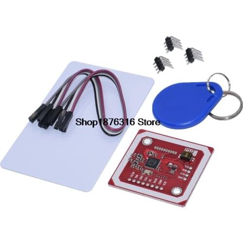 1Set PN532 NFC RFID Wireless Module V3 User Kits Reader Writer Mode IC S50 Card PCB Attenna I2C IIC SPI HSU