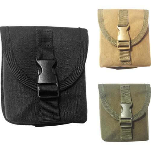 1 Pcs Durable Scuba Diving Spare Weight Belt Pocket 600D Nylon Pouch with Buckle Underwater Sport Diving Accessories Tan