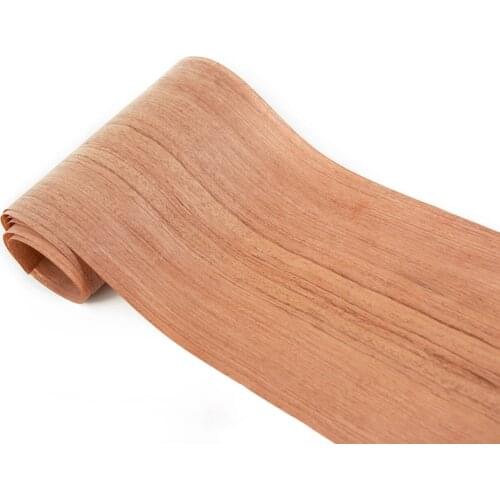 L:2.5Meters/pcs Width:15cm Thickness:0.25mm Natural Pear Straight Grain Bark Veneer Speaker Door Cabinet Decorative Skin