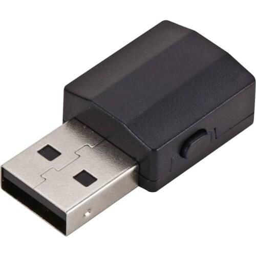 2-in-1 Bluetooth Adapter for PC, USB Mini Bluetooth 5.0 EDR Dongle for Computer Desktop Wireless Transfer