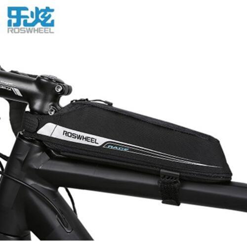 2018 ROSWHEEL Bike Bicycle Cycling Bags Bicycle Top Tube Bag Bike Front Beam Bag Waterproof Road Bags 0.4L