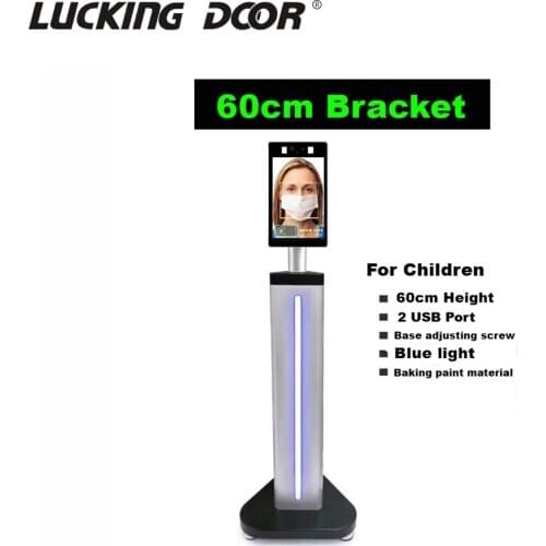 8 inch TCP/IP Dynamic face recognition Thermal time attendance access control 2.0 MP camera 50000 faces temperature measuring