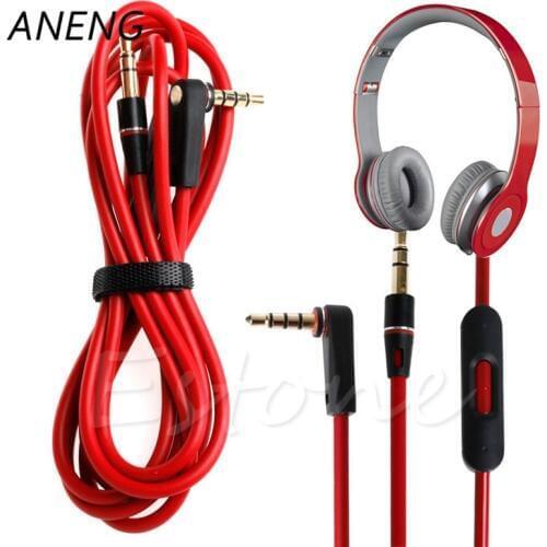 ANENG 3.5mm Audio Cable 3 5 Aux Cable for Beats Solo HD Studio Pro Mixr Headphone Mobile Phone Speaker Aux Cord Wire