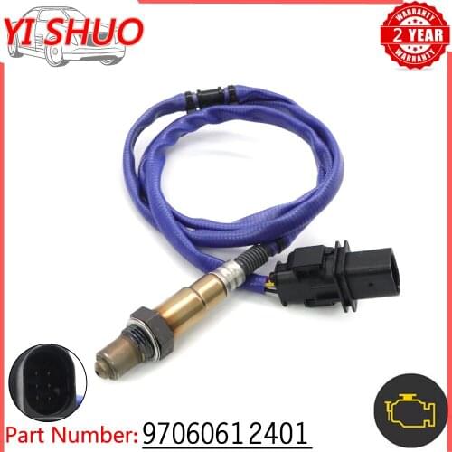 Car Air Fuel Ratio Lambda O2 Oxygen Sensor 97060612401 For VOLKSWAGEN BEETLE AUDI A8 S8 BENTLEY for PORSCHE PANAMERA CAYENNE