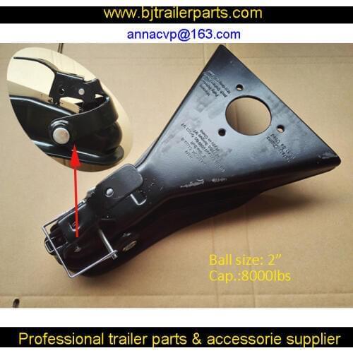CVP 2" Ball 8000 lb A Frame Trailer Coupler Hitch RV A FRAME Weld on ,trailer parts