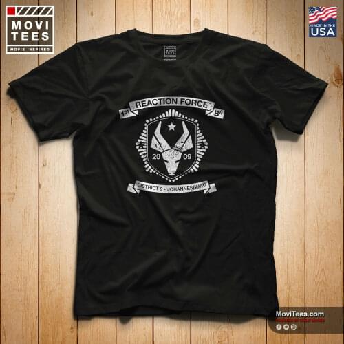 1St Reaction Force Battalion T-Shirt Inspired By The 2009 Movie District 9 2019 Unisex Tee