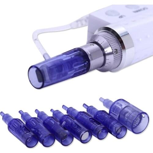 Essence Injection Skin Care Needle Cartridges Screw Port Suits Aqua Derma 9/12/24/36/42/ Nano/ 3D/5D Mesotherapy Device