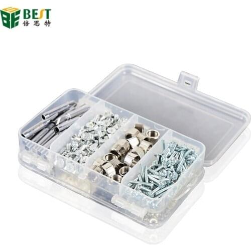 Multi-Function Big Capacity Component Parts Mobile Phone Parts Box PVC Plastic BOX Double-Deck Storage Design Storage Box