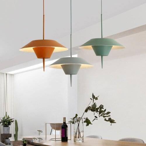 Nordic Modern Simple Personality Creative Lamp LED Living Room Dining Room Bedroom Bedside Bar Aisle Stair Pendant Lights