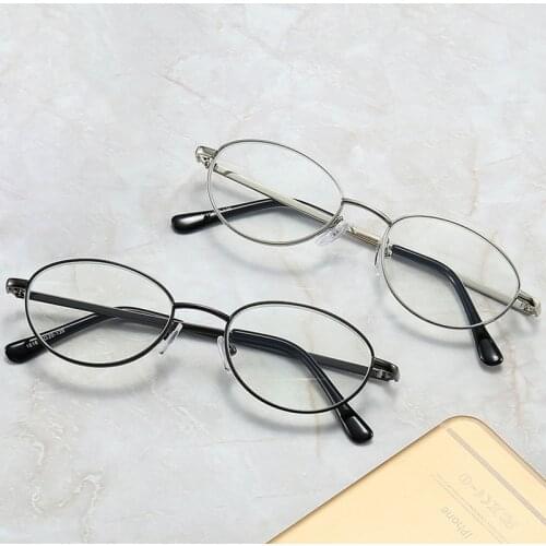 2021 New Fashion Retro Ultra Light Round Reading Glasses Women Men Eyewear Glasses Presbyopia +1.0 +1.5 +2.0 +2.5 +3.0 +3.5 +4.0