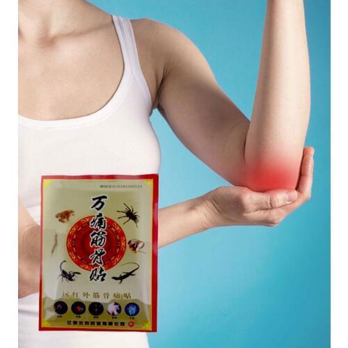 Wholesale Medical Rheumatoid arthritis Analgesic Plaster Spider venom Muscle Shoulder Back Ache Massage Joint Pain Relief Patch