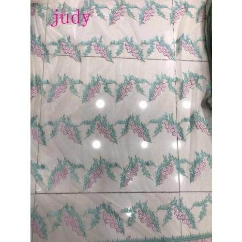 Stock 5yards/bag mixed color stereoscopic sense embroidery flower fashion new style cloth is used for the wedding dress