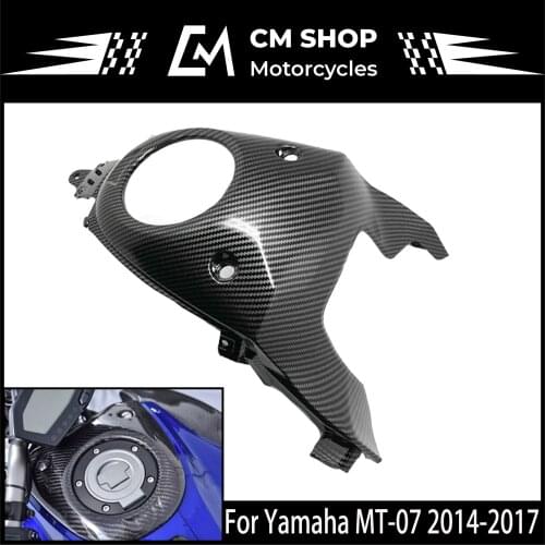 ABS Material Fuel Tank Fairing Protective Cover Motorcycle Accessories For Yamaha 2014-2017 FZ07 MT-07
